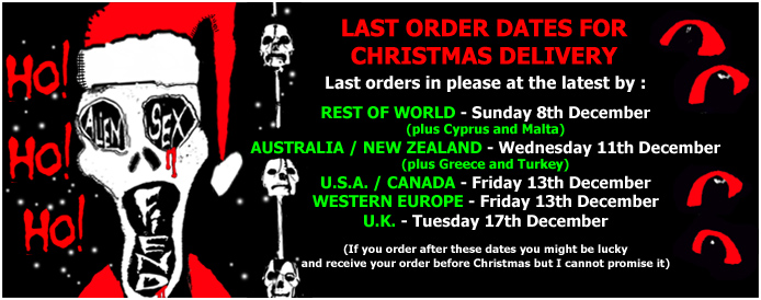 Christmas Posting Dates