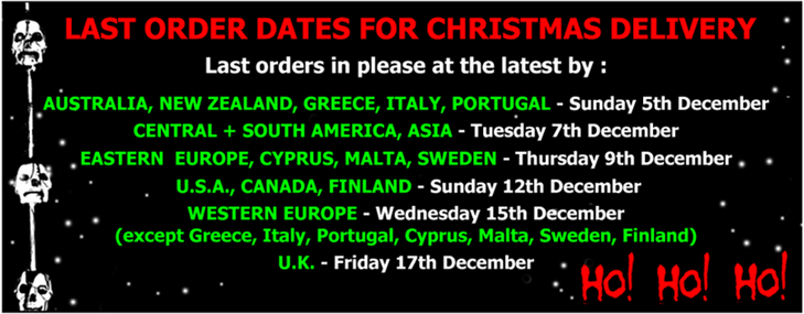 Blue Crumb Truck Christmas 2021 posting dates