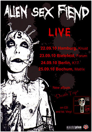 German tour poster
