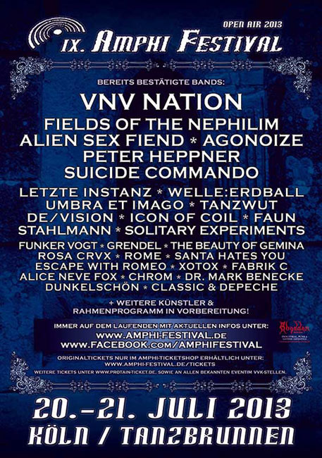 Amphi 2013 flyer